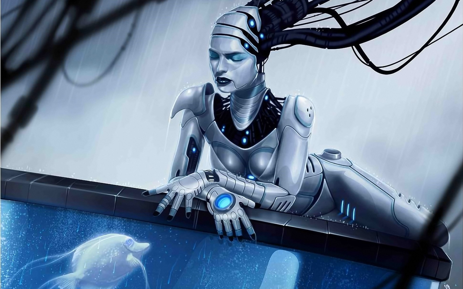 วอลเปเปอร์ : 1920x1200 px, cyborgs, หุ่นยนต์, ผู้หญิง 1920x1200 ...