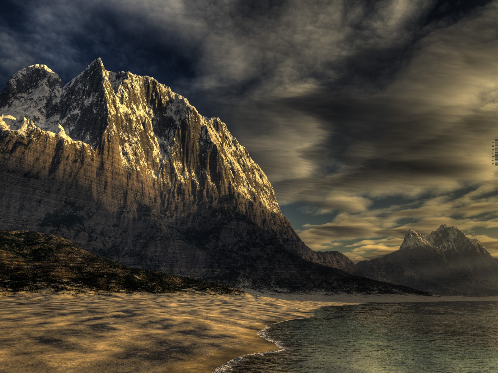 slunečnímu záření, krajina, západ slunce, moře, kopec, Skála, Příroda, 3D, poskytnout, odraz, nebe, svítání, večer, ráno, pobřeží, útes, soumrak, Terén, mrak, hora, svítání, vlna, tma, atmosférický jev, horských reliéf, landform, geografický rys, pohoří