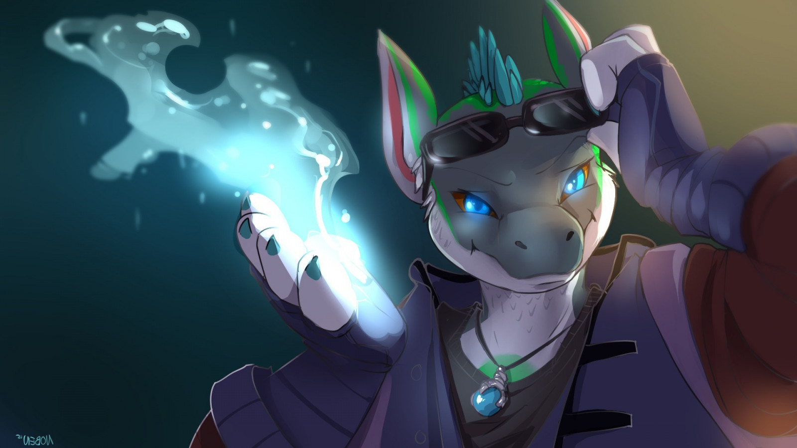 Illustration, Anime, Pelz, Anthro, Maschine, Bildschirmfoto, Mecha, 1920x1080 px, Anthros