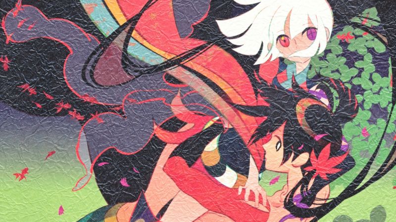 ilustrace, anime, anime dívky, Katanagatari, Togame, vzor ilustrace, anime, anime dívky, Katanagatari, Togame, vzor