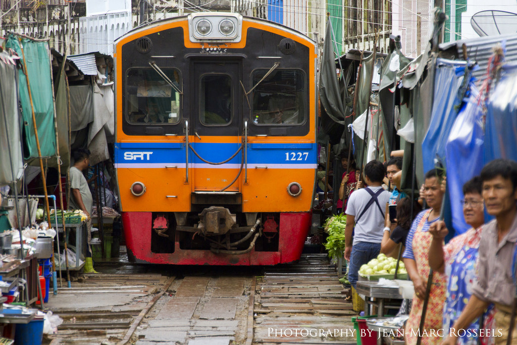 pouličné, farba, farby, stanice, vlak, kanonik, Thailand, trhové, ngc, železničné, streetscene, Maeklong, canon7d, Jeanmarcrosseels