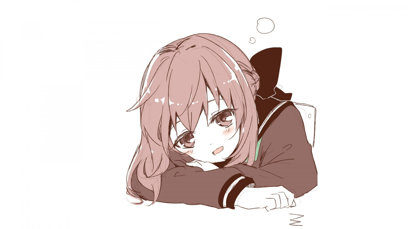 Wallpaper : ilustrasi, gadis anime, gambar kartun, Owari ada Seraph