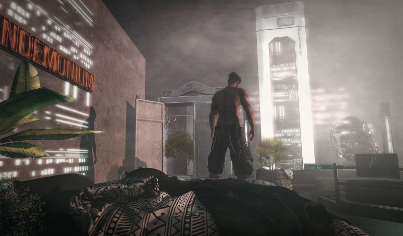 postel,thechapterfour,okno,budova,tma,Snímek obrazovky