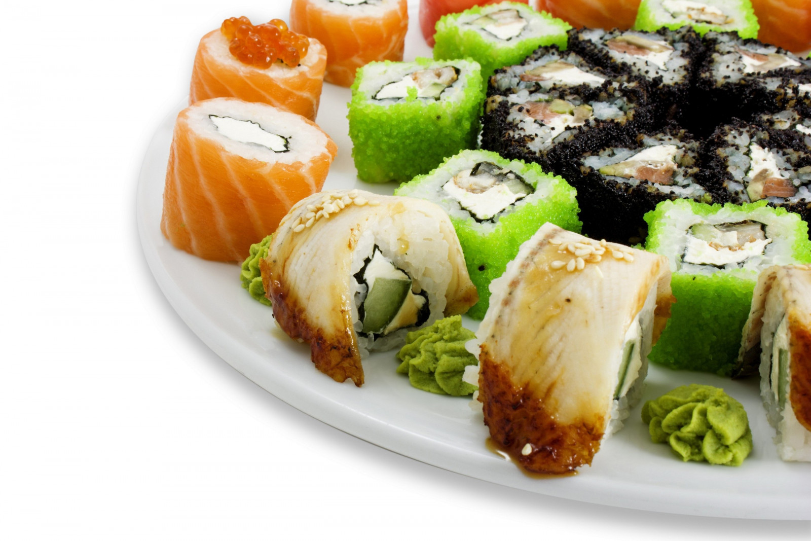 cibo, frutti di mare, Sushi, pasto, rotoli, cucina, magnificamente, piatto, produrre, antipasto, cibo asiatico, cucina giapponese, gimbap, california roll