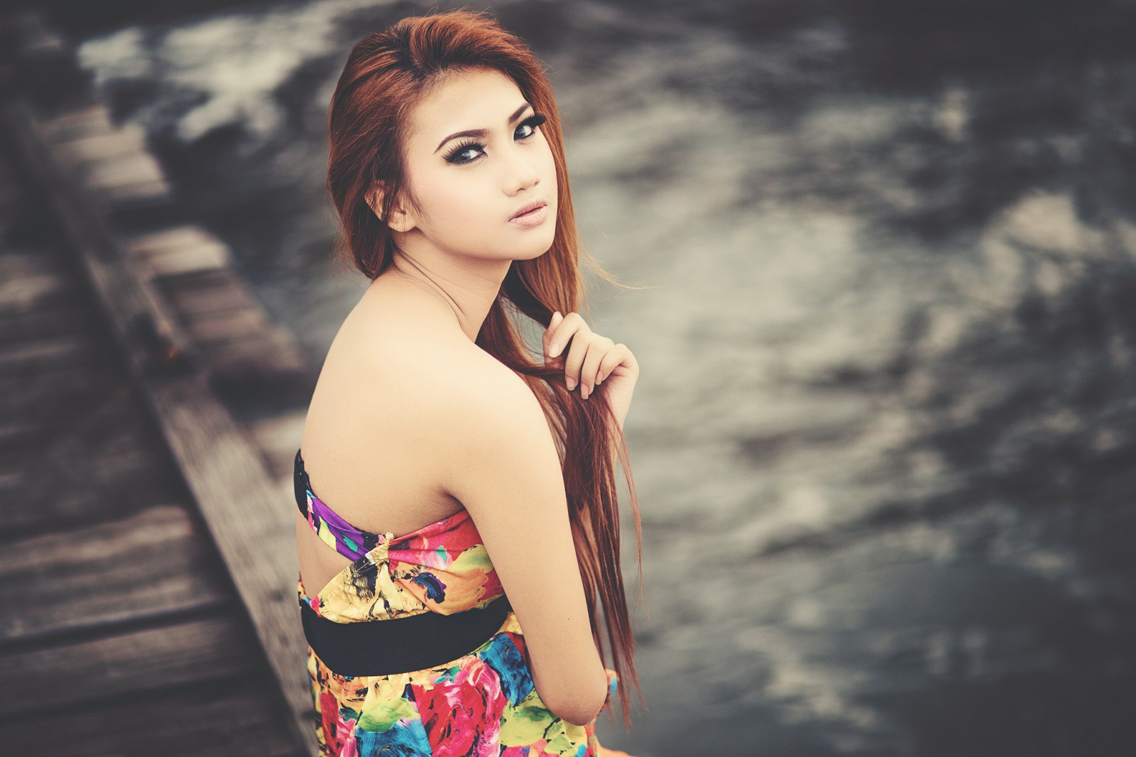 tvář, ženy, model, portrét, dlouhé vlasy, asijský, fotografování, šaty, černé vlasy, móda, vlasy, Osoba, kůže, plavky, oblečení, supermodelka, dívka, krása, žena, dáma, noha, fotografie, obraz, účes, portrétní fotografie, focení, hnědé vlasy, umění model, břicho, Lidské tělo, kufr