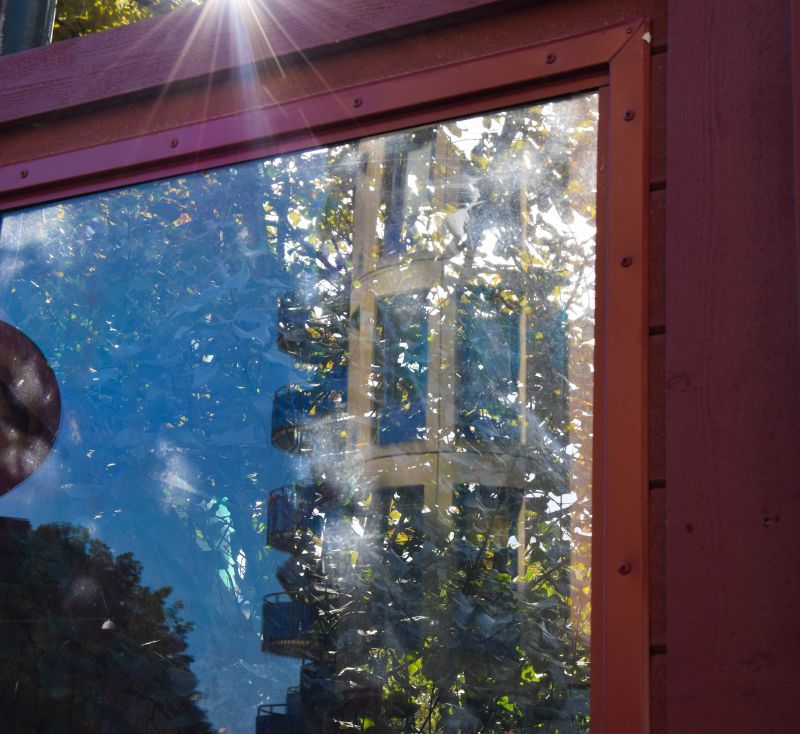Stadt,Betrachtung,Glas,Fenster,Sonne,Schweden