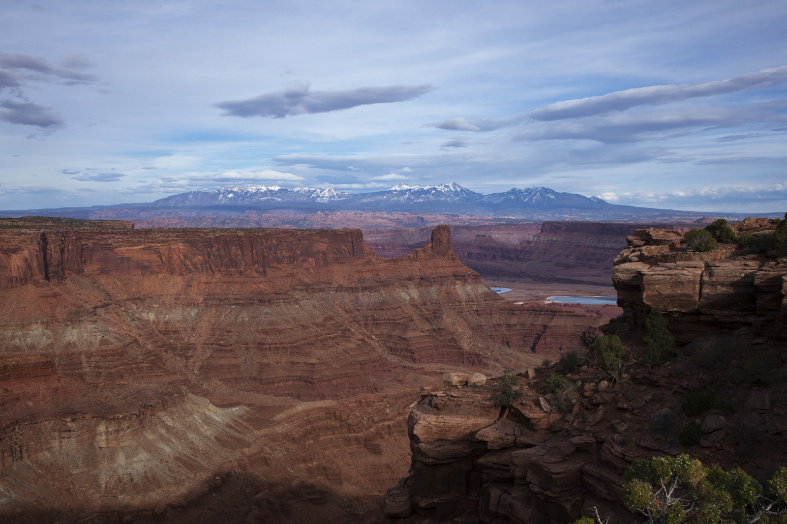 Hoàng hôn, Núi, phong cảnh, Utah, phong cảnh, Hẻm núi, Deadhorsepoint, Lasalmountains, Coloradoplateau, Coloradorivercanyon, Redrockcountry, Kỳ quan, Miền tây, Earthnaturelife