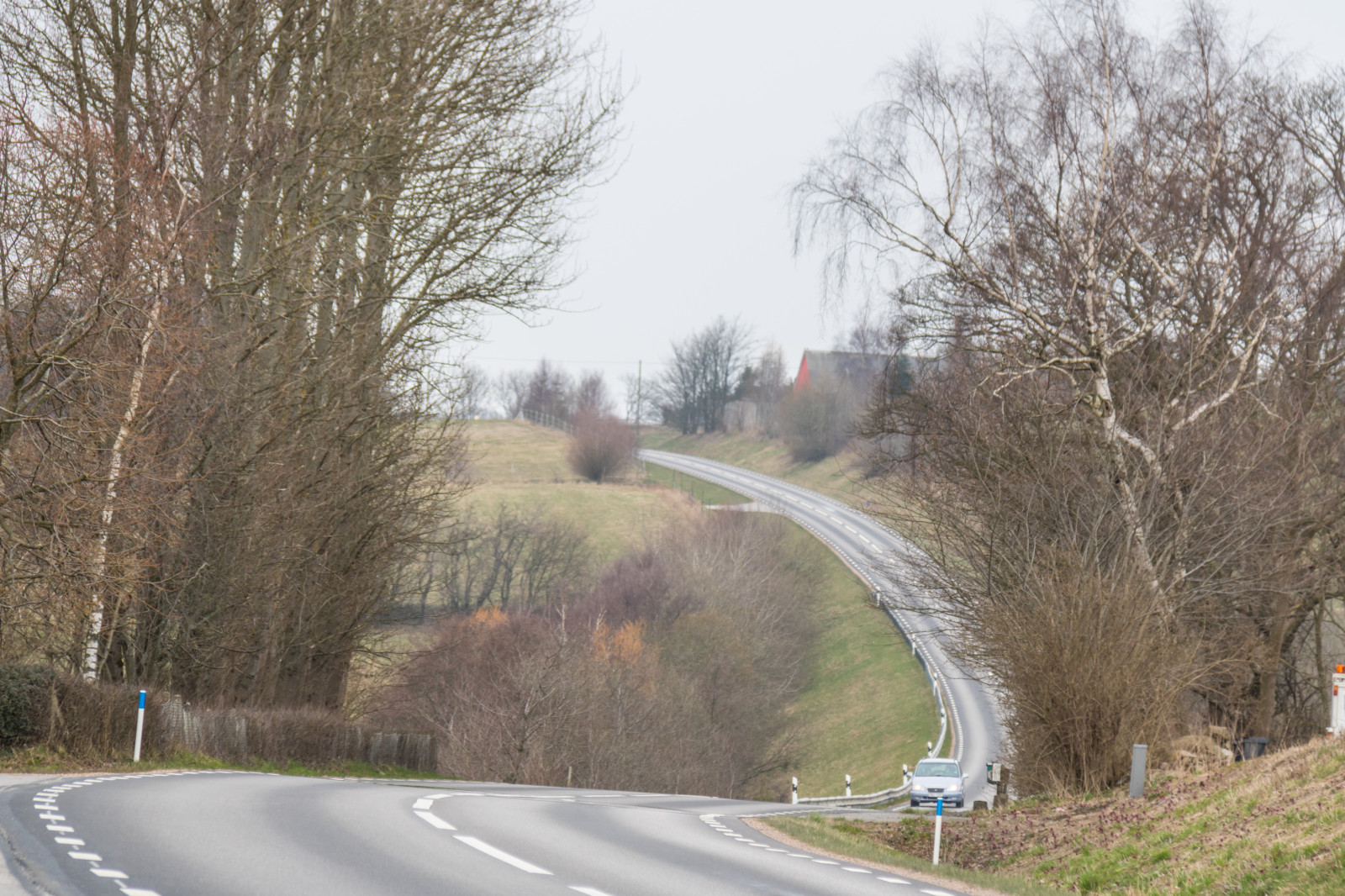 auto, zima, silnice, Dálnice, doprava, infrastruktura, strom, počasí, tr d, bil, VAG, hav ng, venkov, atmosférický jev, vodní, dřevina