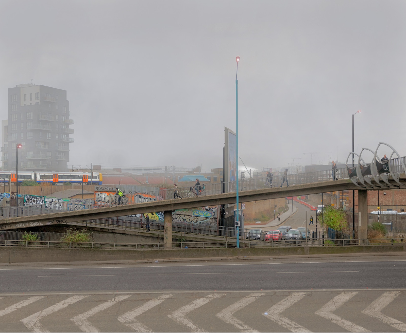 weg, grootstedelijk gebied, vervoer-, viaduct, Stedelijk gebied, brug, luchtlijn, hemel, Autosnelweg, fixed link, snelweg, rijbaan, stad, wolk, torenflat, metropolis, gebouw, horizon