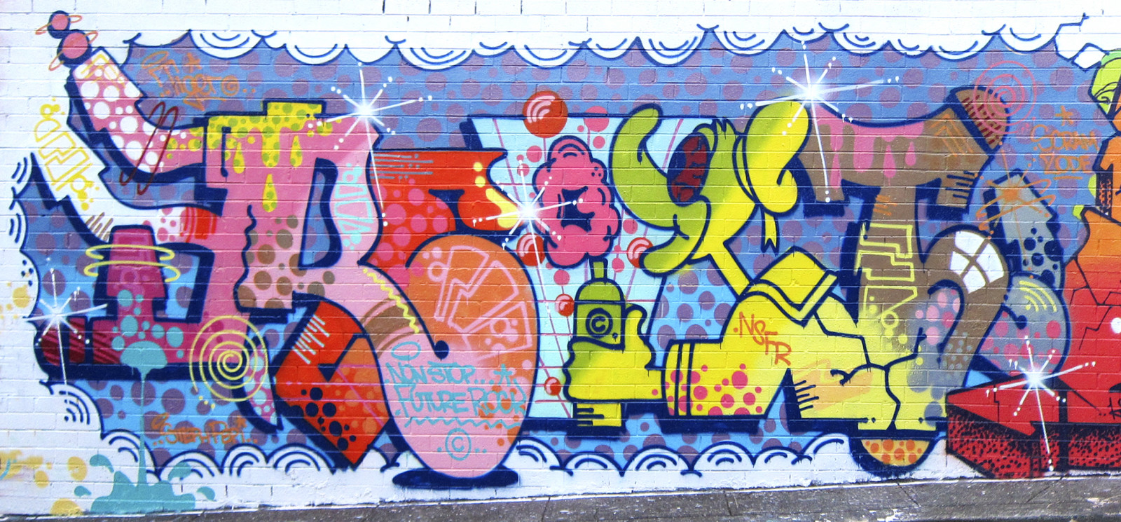 malování, stěna, umělecká díla, tygr, grafiti, pouliční umění, nástěnná malba, UMĚNÍ, NSFR, nonstopfuturerock, Regit, Sydney2014
