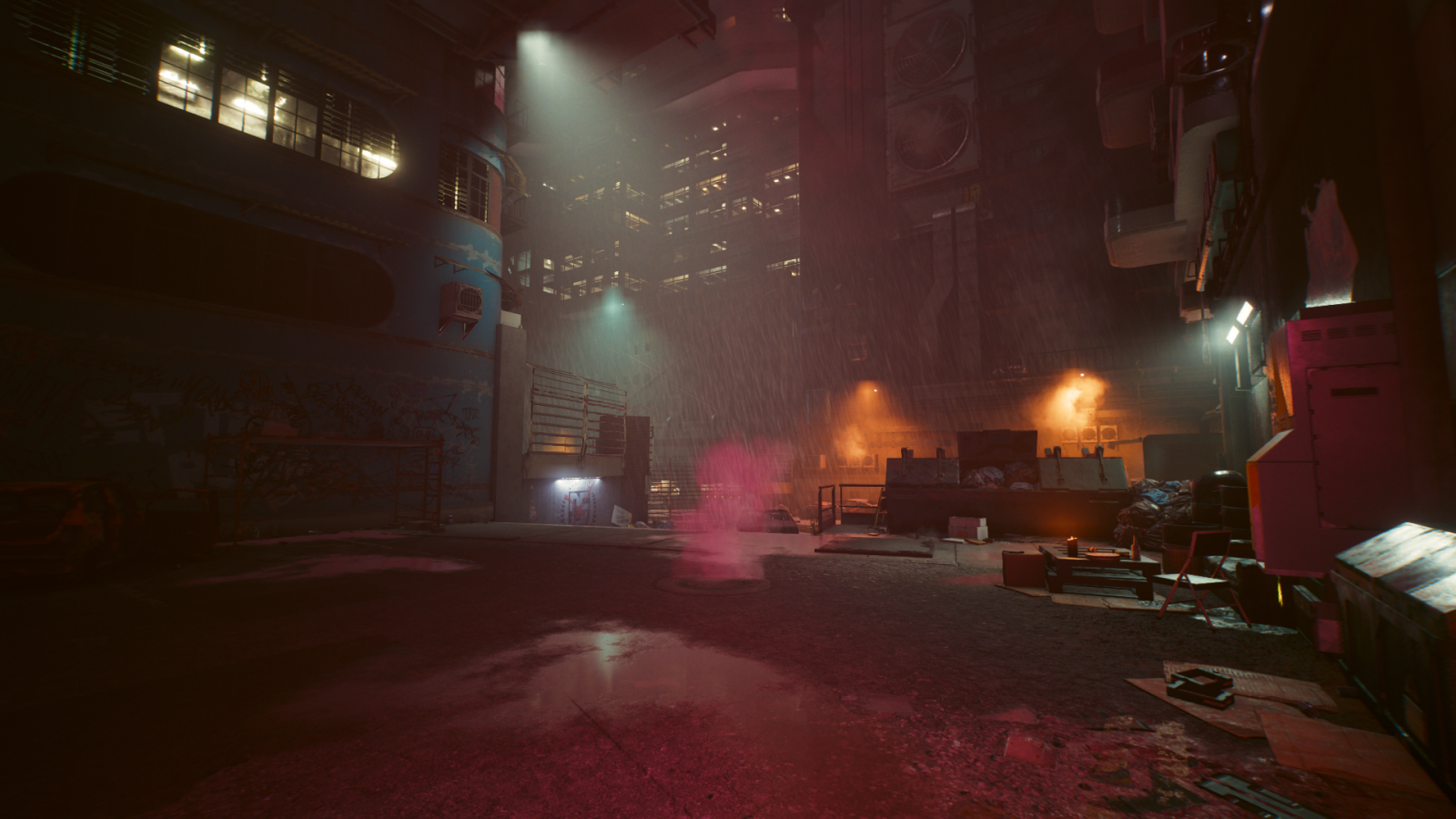 Cyberpunk 2077, Snímek obrazovky