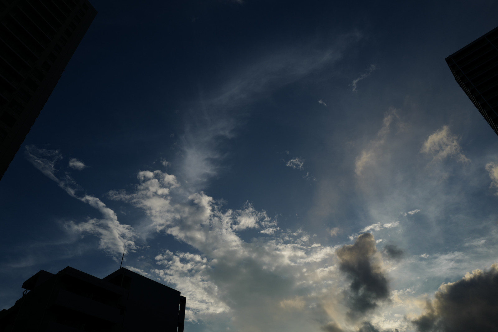 Japan, sollys, solnedgang, afspejling, himmel, blå, aften, Sol, horisont, atmosfære, skumring, Leica, Tokyo, Jp, lys, Sky, overskyet, daggry, mørke, summilux, leicaq, summilux1728, q, 1728, Gotanda, atmosfære af jord, meteorologisk fænomen