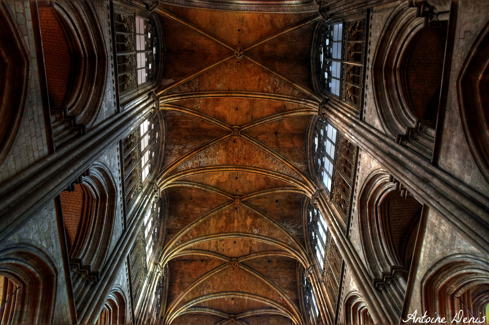 Francie, památník, architektura, náboženský, Nikon, katedrála, náboženství, Notredame, cathedrale, rouen, normandie, normandie, HDR, religieux, d5300