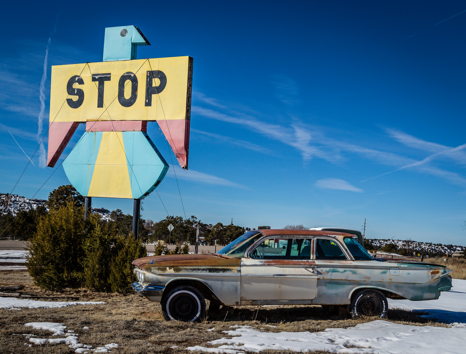 motorové vozidlo, auto, modrý, nebe, vozidlo, voda, podepsat, rodinný vůz, klasický, signage, kompaktní vůz