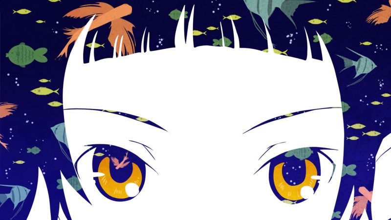 ilustrace, anime, anime dívky, kreslená pohádka, Sayonara Zetsubou Sensei, font ilustrace, anime, anime dívky, kreslená pohádka, Sayonara Zetsubou Sensei, font