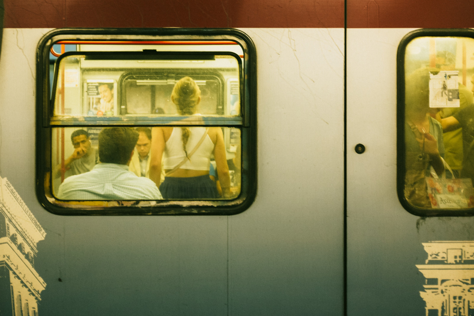 ulice, lidé, žena, muž, Řím, roma, podzemí, metro, menschen, ubahn, mann, Frau, rom