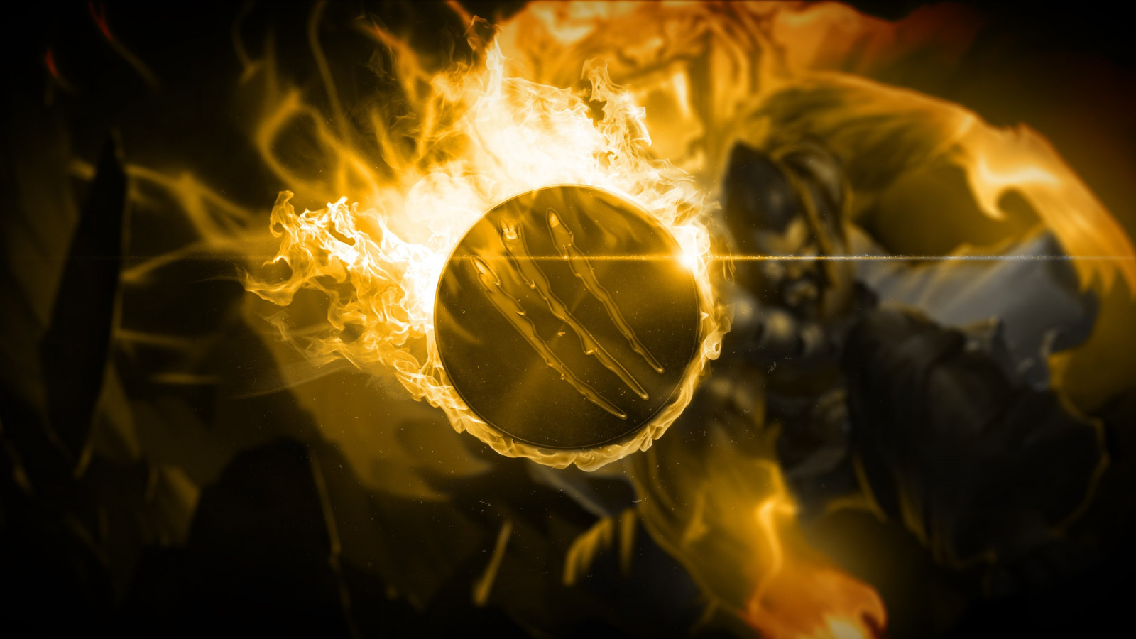 slunečnímu záření, noc, League of Legends, žlutý, oheň, prskavka, exploze, Riot hry, světlo, plamen, tma, Snímek obrazovky, počítač tapeta, zvláštní efekty, makro fotografie