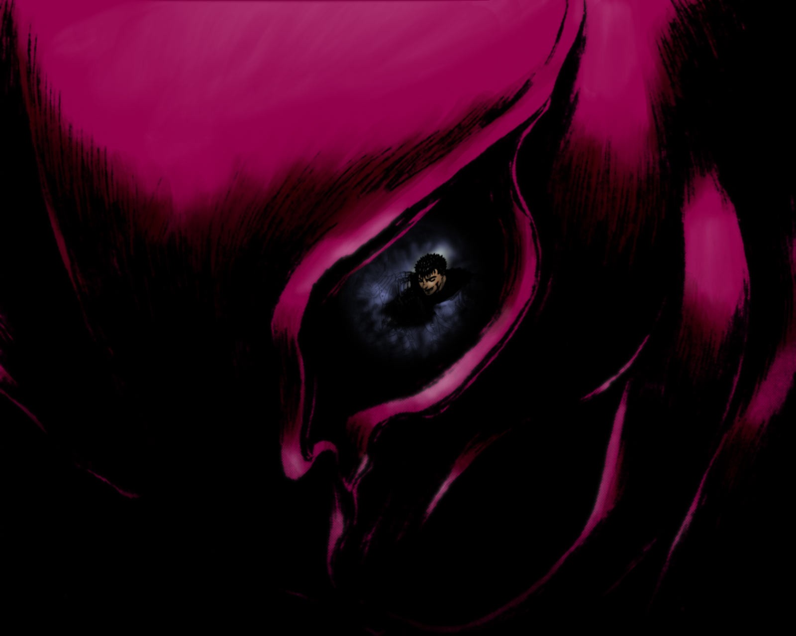 nero, illustrazione, rosso, viola, Budella, frenetico, Kentaro Miura, rosa, Griffith, colore, fiore, fiamma, oscurità, petalo, sfondo del computer, organo, fotografia macro