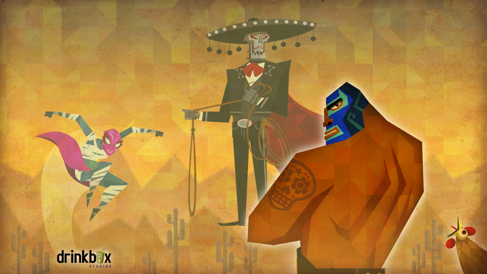 Guacamelee Wallpaper : video games, Guacamelee, Luchador 1920x1080 - Beansontoast ...