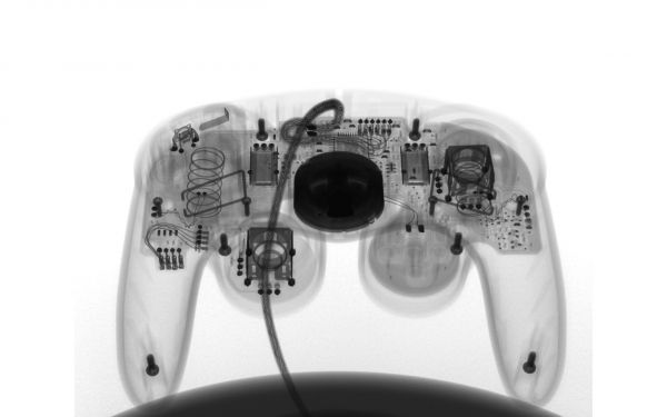 video games,simple background,controllers,technology,joystick,x rays