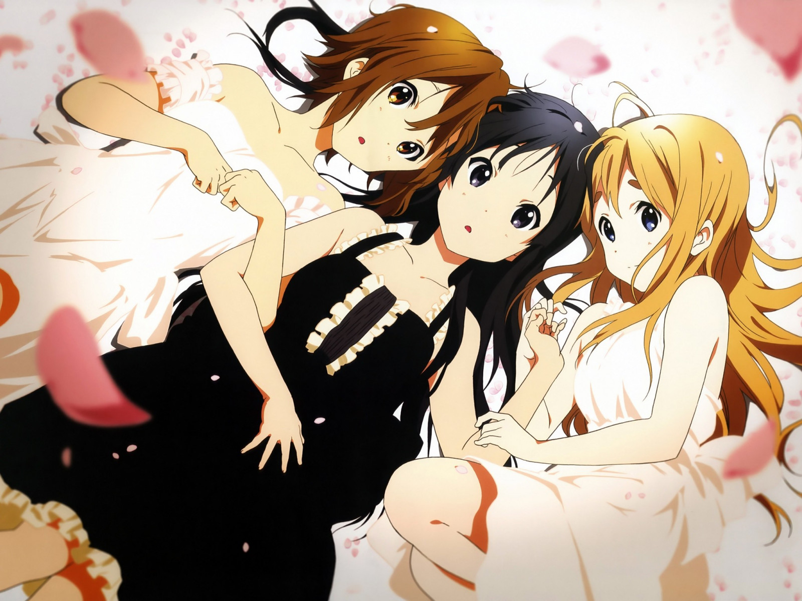 K ON, Akiyama mio, Kotobuki Tsumugi, Tainaka Ritsu, anime, Anime piger