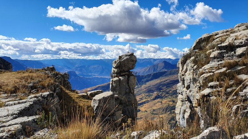hill,mountains,Peru,clouds