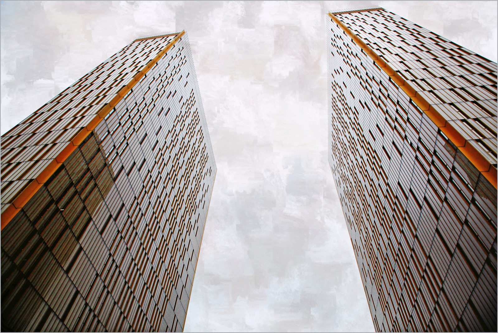 arkitektur, bygning, himmel, træ, symmetri, skyskraber, mønster, Canon, metropol, struktur, vinkel, bygninger, linje, facade, luxembourg, byområde, højhus, dagslys, claudelina, Kirchberg, Immeubles