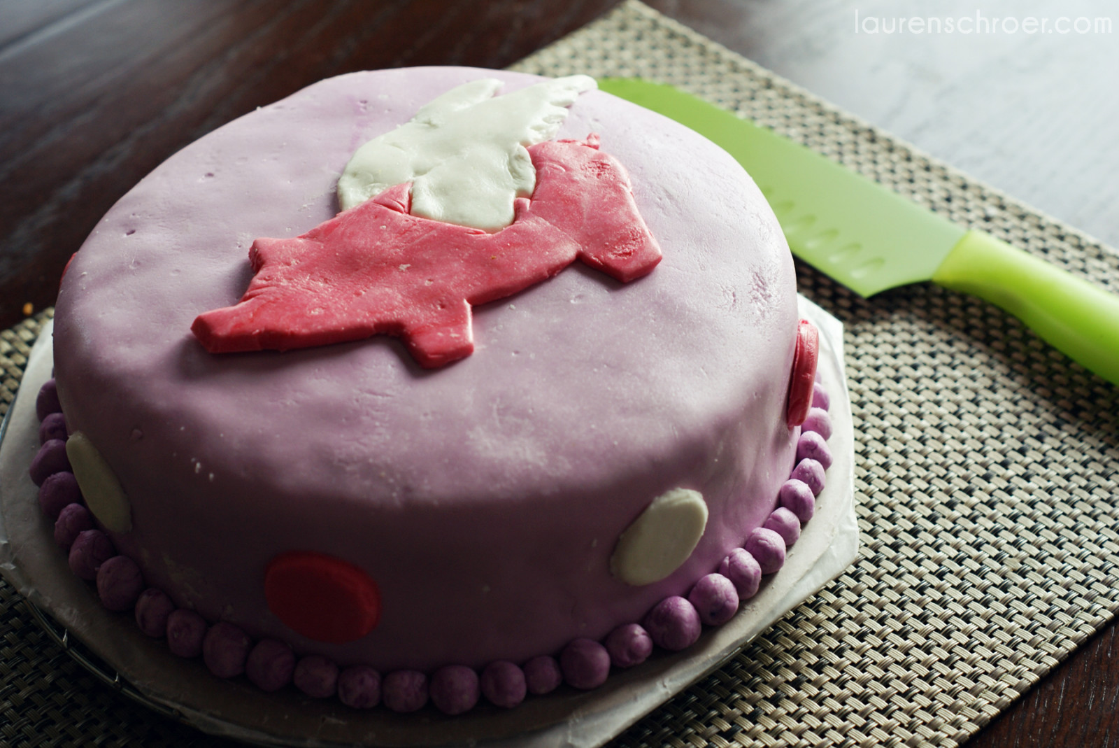 dort, prase, nůž, Gk, ozdobený, fondán, Glamour Kills, laurenschroer