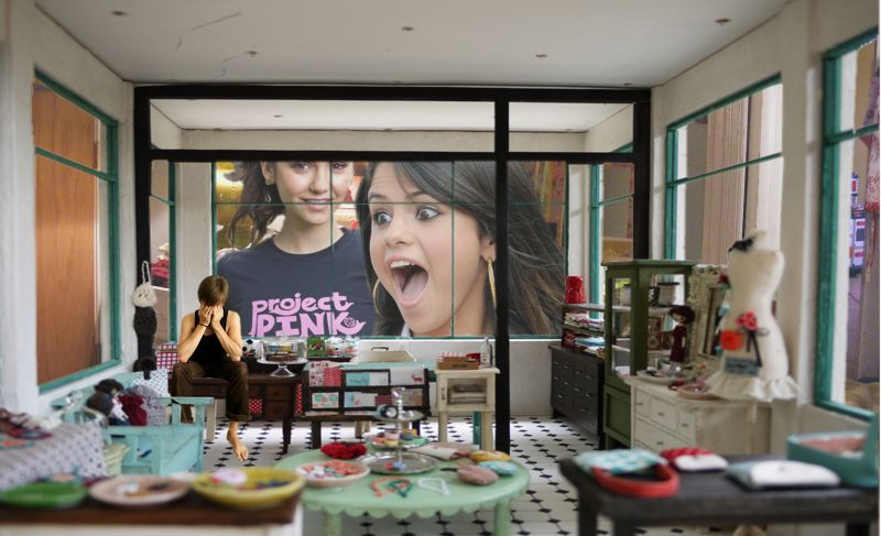 dívka, Vzhled interiéru