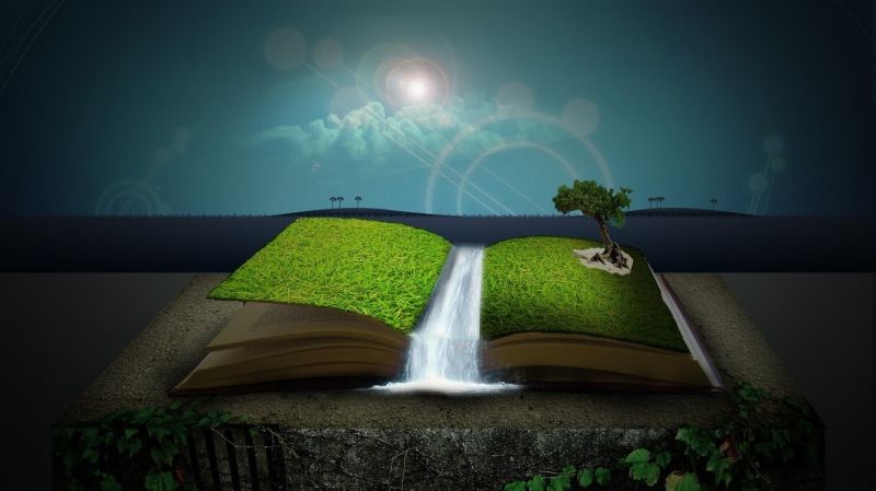 пейзаж, воды, природа, Художественное произведение, Трава, Книги пейзаж, воды, природа, Художественное произведение, Трава, Книги