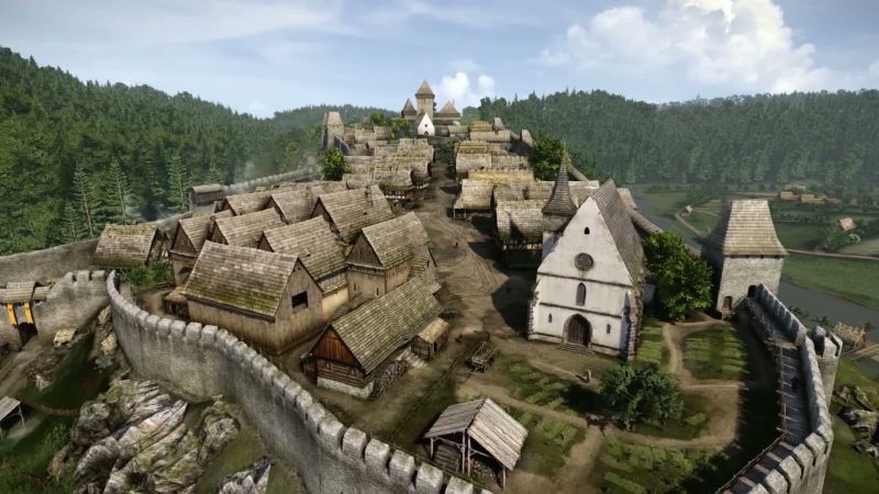 video oyunları, Bina, kale, Krallık Kurtarmaya Gelir, Manastır, kalıntılar video oyunları, Bina, kale, Krallık Kurtarmaya Gelir, Manastır, kalıntılar