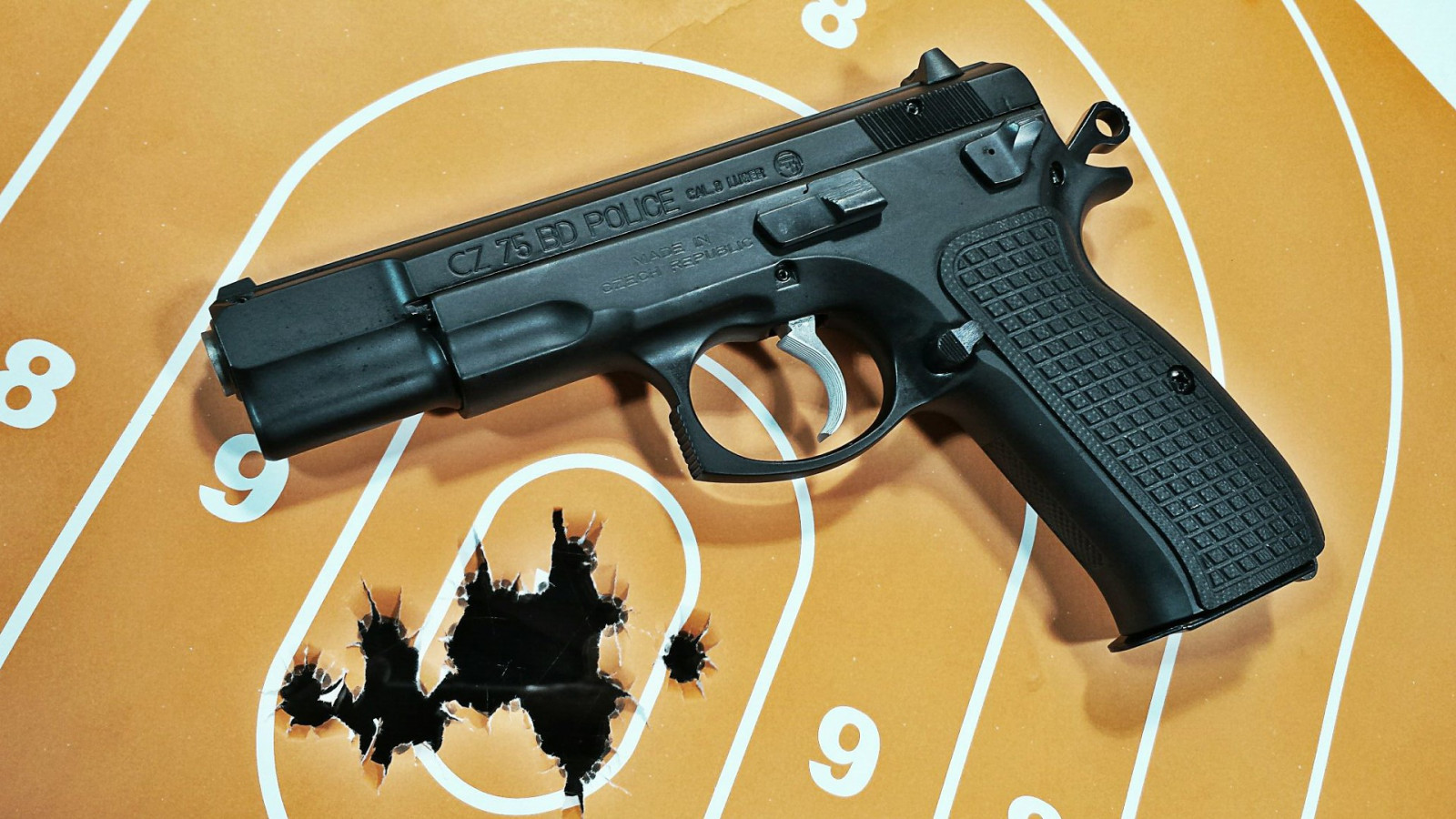 총, 무기, 권총, 권총, CZ, CZ 75, 방아쇠, 총기, 총신