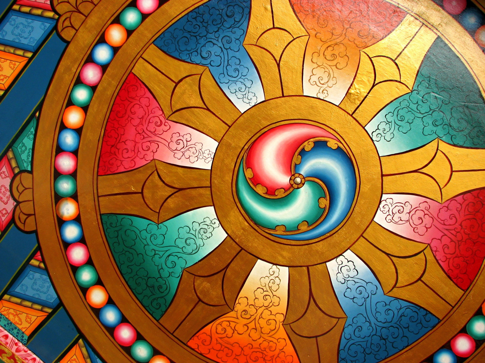 dharma, kolo, čakra, Buddhismus