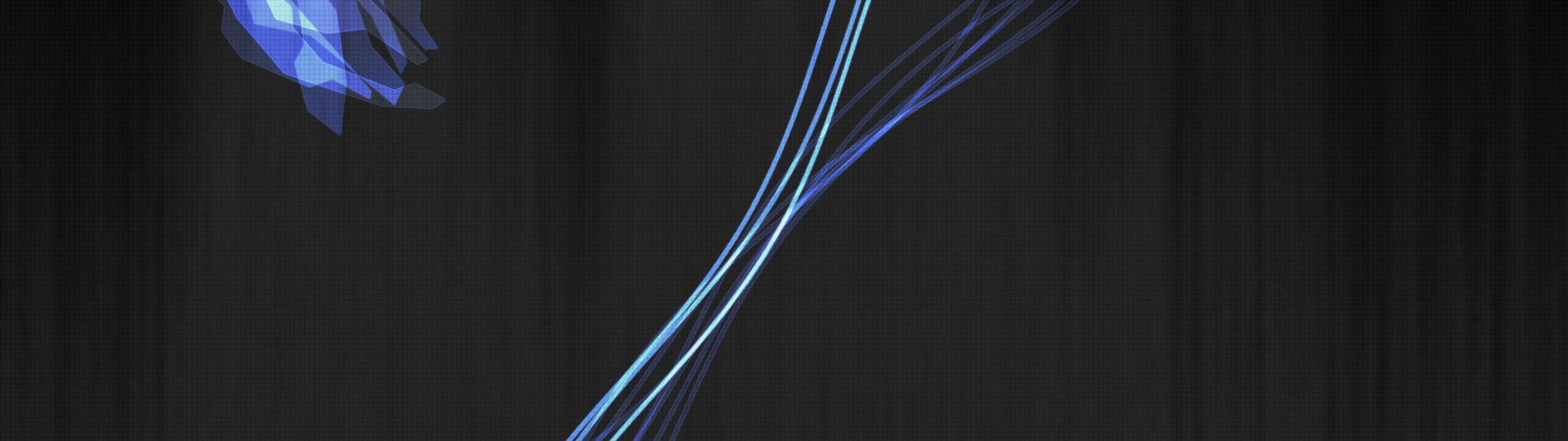 digitální umění, abstraktní, modrý, multiple display, světlo, čára, tma, křídlo, Snímek obrazovky, 3840x1080 px, počítač tapeta, font