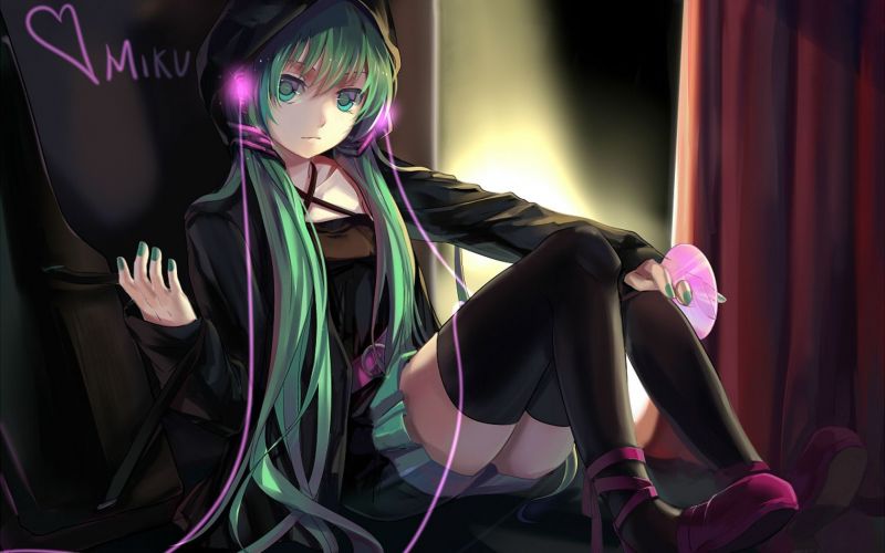 anime, Vocaloid, Hatsune Miku, clothing, costume, screenshot anime, Vocaloid, Hatsune Miku, clothing, costume, screenshot