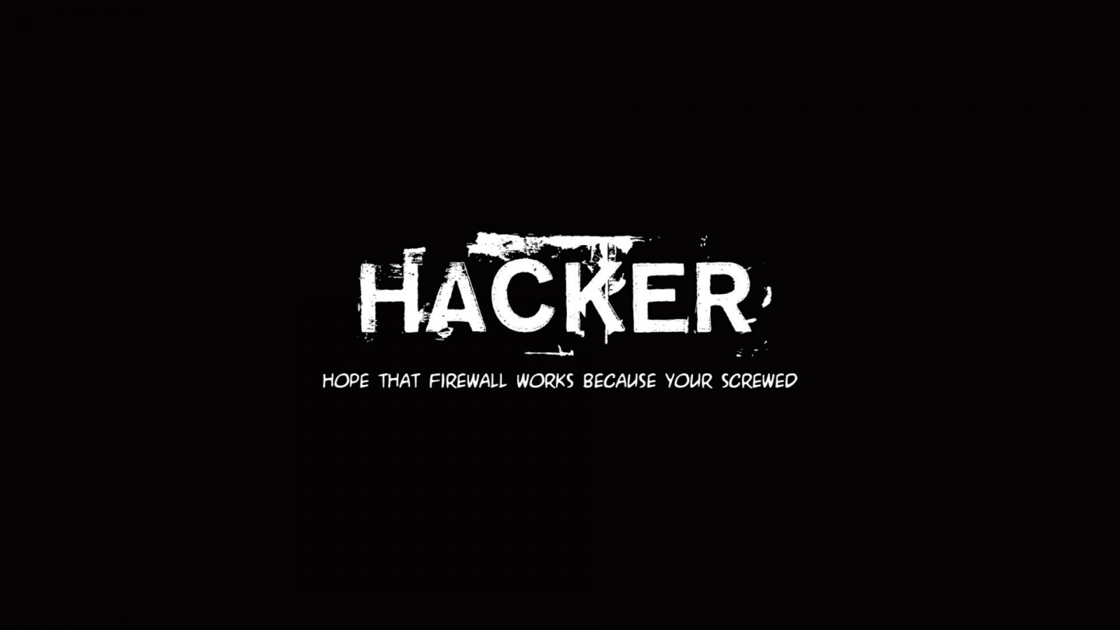 1920x1080 px, zwarte achtergrond, hacking, humor, minimalisme