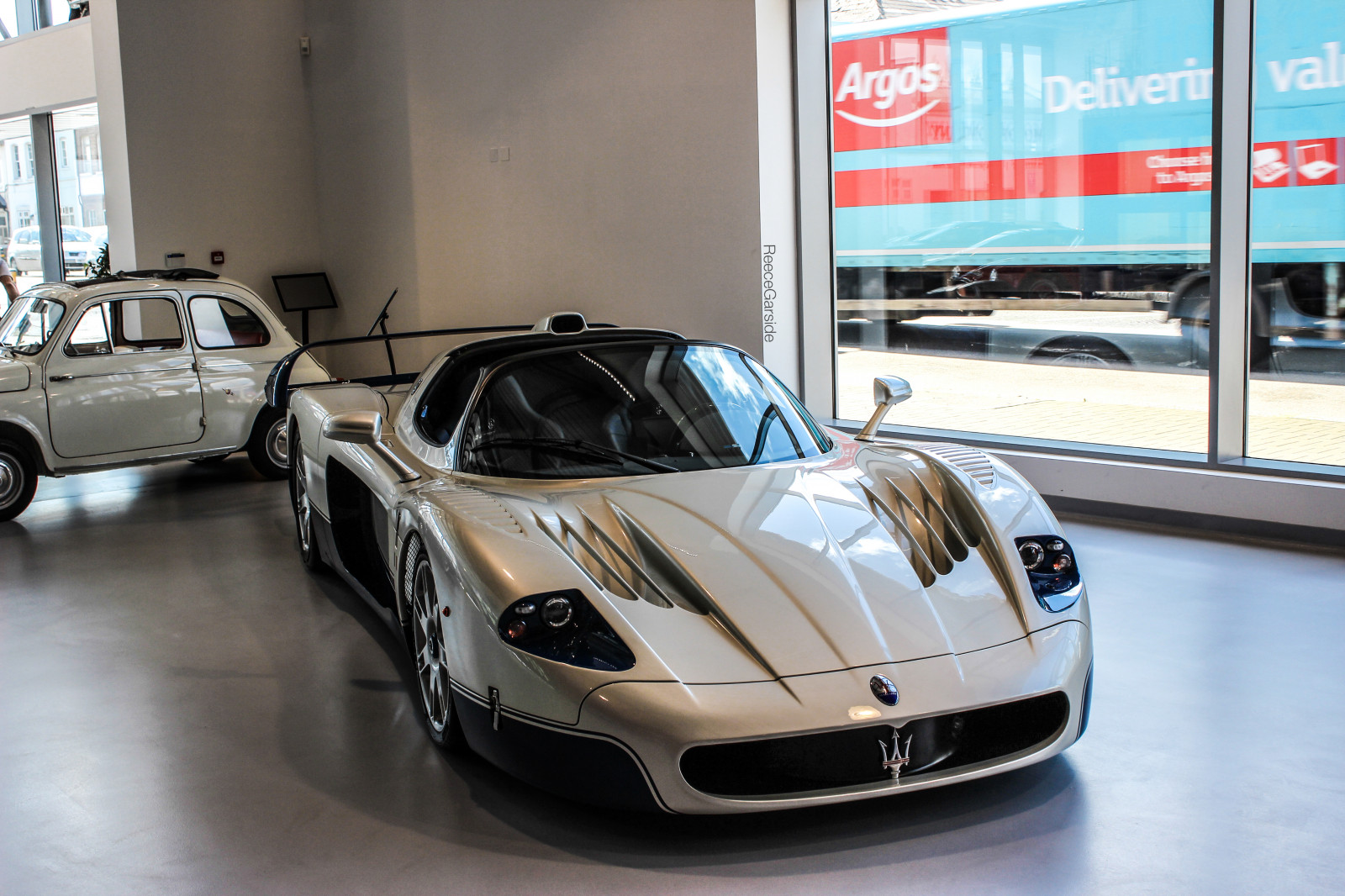 gade, sommer, Sol, London, historie, bil, Canon, italiensk, harrods, Knightsbridge, mit foto, Sjælden, superbil, MC12, Maserati, spotter, Hypercar, worldcars, joemacari