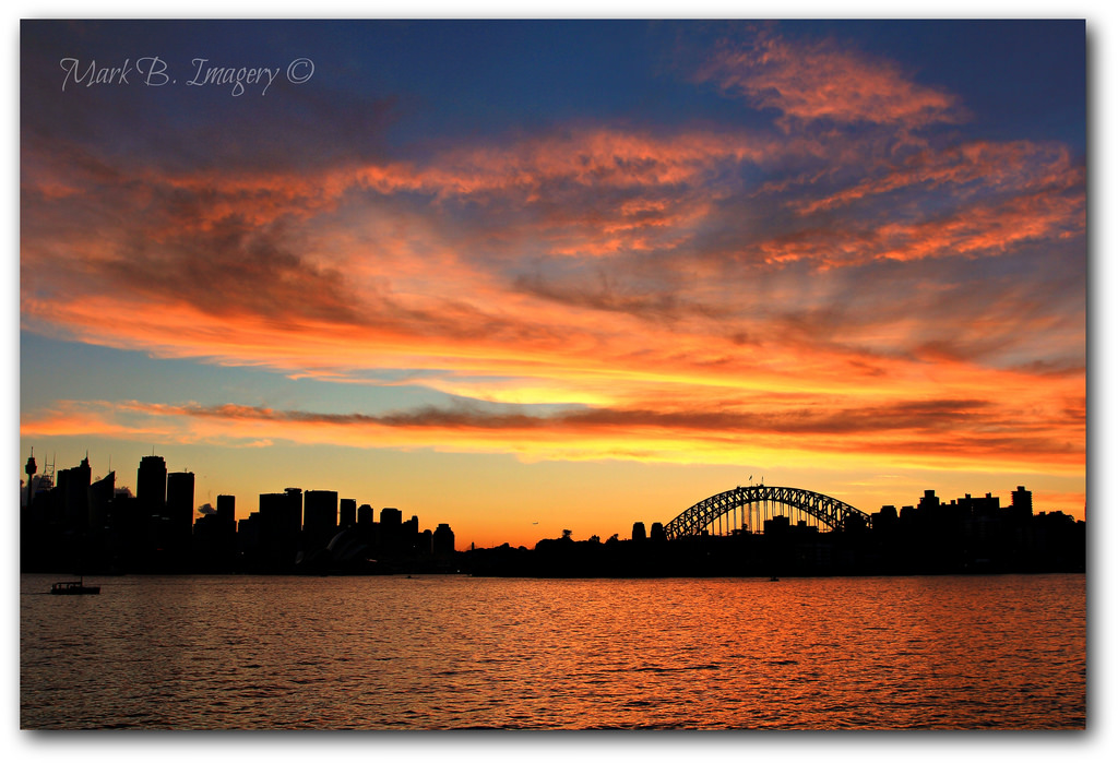 západ slunce, nebe, městský, mrak, barva, barva, odraz, voda, silueta, Kánon, fotografování, loď, flickr, přístav, Sydney, Austrálie, NSW, cbd, sydneyharbour, závěj, sydneyharbourbridge, Cremornepoint, canoneos60d, canon24105mmlense, markbimagery
