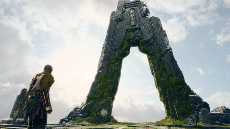 games art,video games,God of War 2018