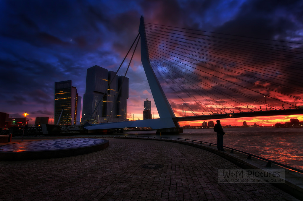 Photoshop, západ slunce, panoráma města, noc, architektura, Červené, odraz, nebe, svítání, panoráma, večer, most, slunce, HDR, horizont, Nizozemí, soumrak, odpoledne, Rotterdam, Lightroom, světlo, mrak, 5 d, den, svítání, blinkagain, tma, mezník, 5dmarkiii, Photomatix, 5dm3, Snímek obrazovky, zuidholland, 5dmiii, colorefex, hdrefex, erasmus, wmphotography, rotterdamhdr, farzanamisha, wameqraza, wmpictures