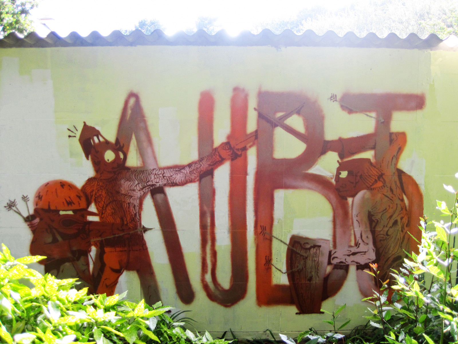 fauna, UMĚNÍ, rostlina, tráva, organismus, strom, nástěnná malba