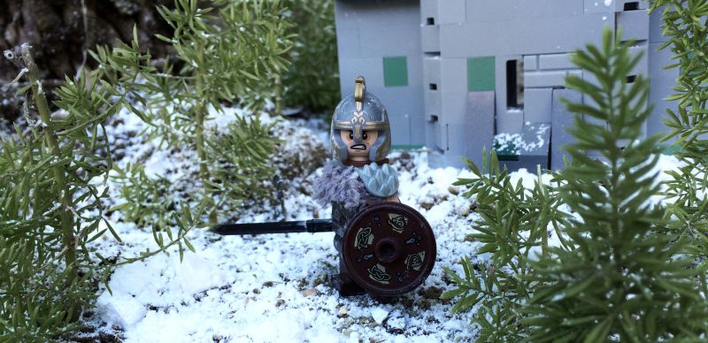 LEGO,kar,kale,Ölçek,incir,Mini