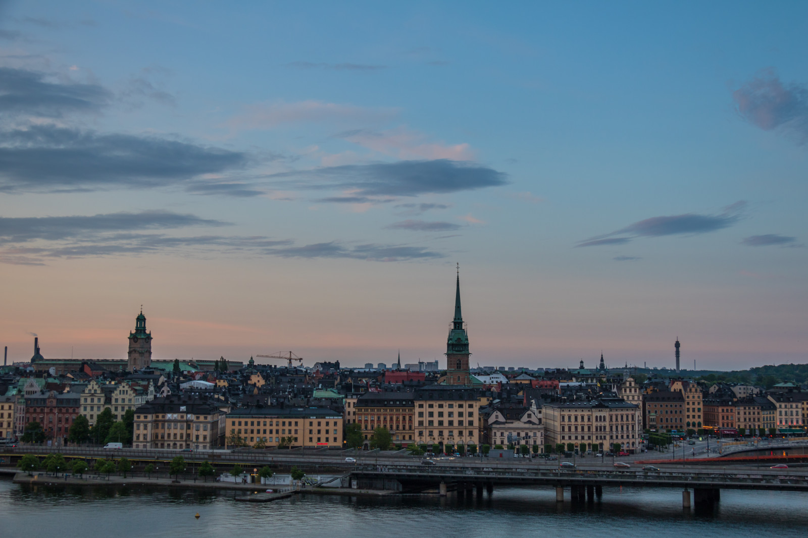 západ slunce, moře, město, panoráma města, budova, odraz, nebe, panoráma, večer, ráno, most, řeka, přístav, horizont, panoráma, Stockholm, soumrak, mrak, svítání, solnedg ng, byggnad, skymning, attackfoto, attackfoto7, mezník, vodní, lidské osídlení