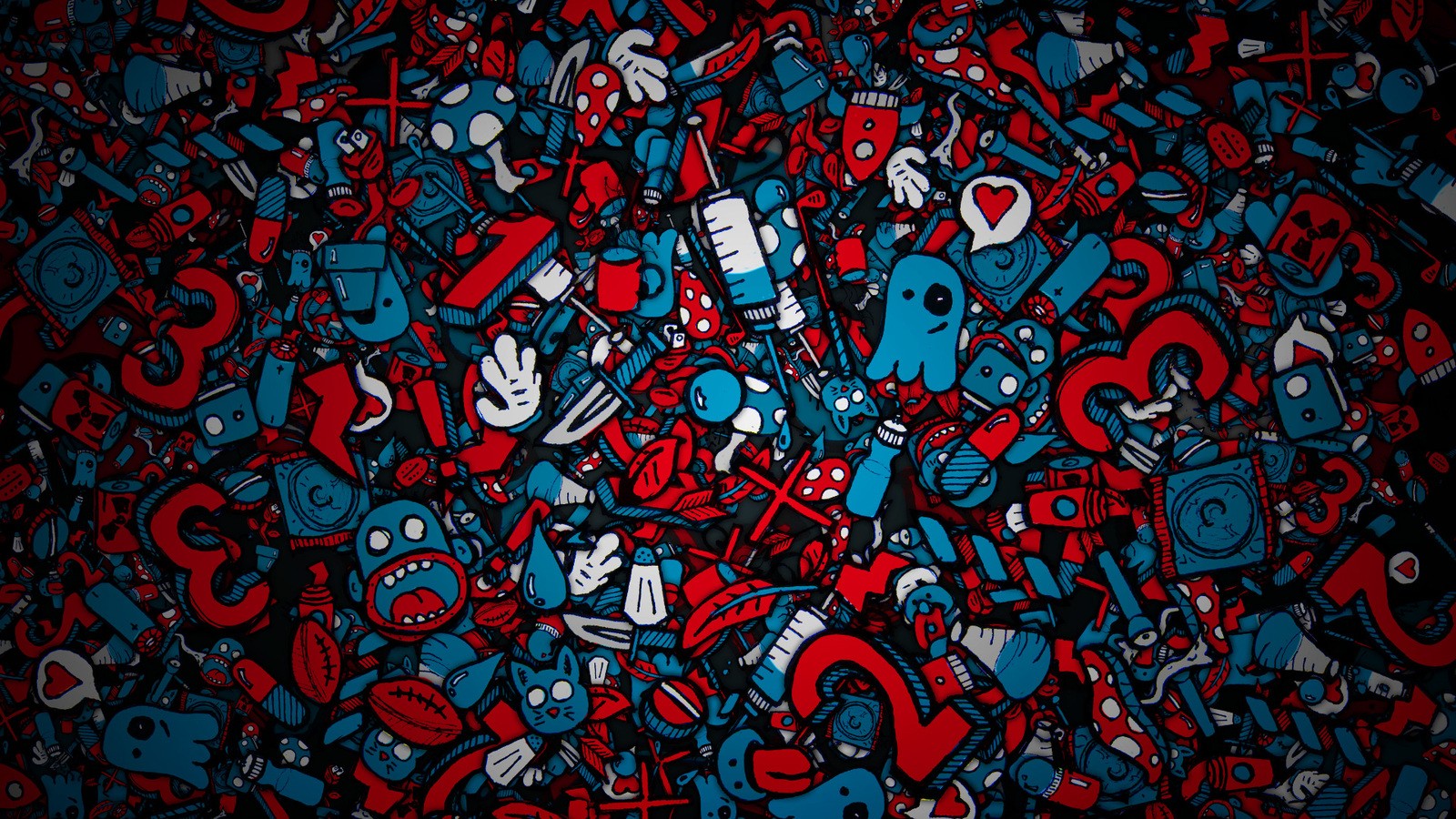 ilustração, vermelho, simetria, azul, padronizar, textura, círculo, Jared Nickerson, ARTE, desenhar, linha, número, Captura de tela, Papel de parede do computador, arte Moderna, Fonte, Arte psicadélico