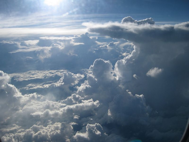 slunečnímu záření, nebe, mraky, horizont, atmosféra, Let slunečnímu záření, nebe, mraky, horizont, atmosféra, Let