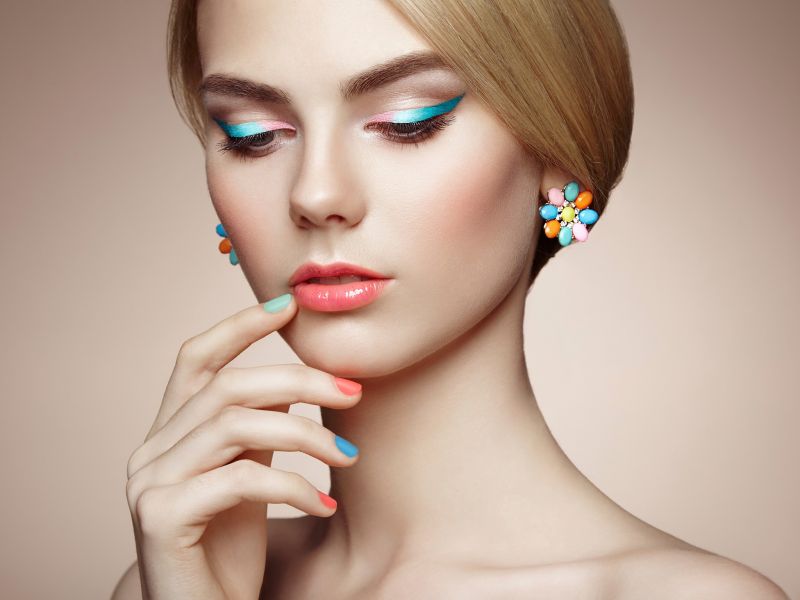 Gesicht,Frau,Modell-,Mode,Nase,Haut