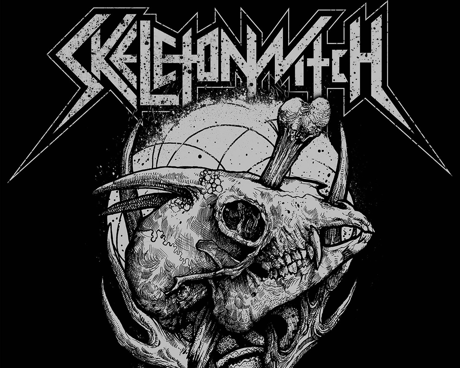 1600x1280 px, 1switch, negro, oscuro, demonio, mal, pesado, metal, póster, skeletonwitch, cráneo, movimiento de piernas