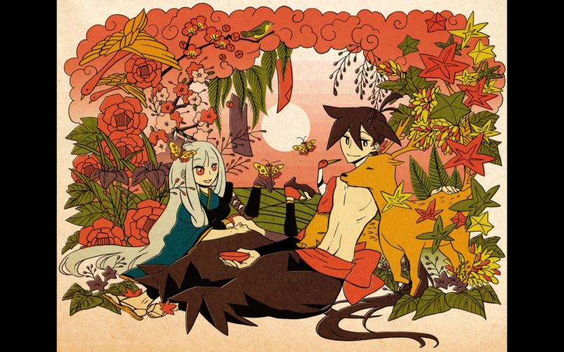ilustrace, anime, kreslená pohádka, Katanagatari, UMĚNÍ ilustrace, anime, kreslená pohádka, Katanagatari, UMĚNÍ