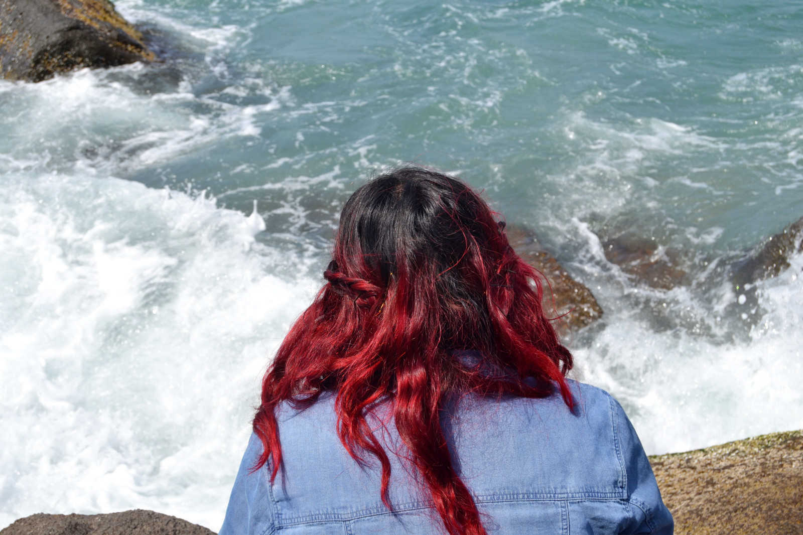 moře, voda, Skála, pobřeží, Červené, uklidnit, modrý, pobřeží, útes, vlasy, Kalifornie, Mexiko, Nikon, jaro, hlava, zvuk, LE, Terén, dívka, ona, fotografie, oceán, vlna, dolů, mě, mar, primavera, rojo, materiál, Tijuana, Cabello, moje maličkost, baja, mořská vlna, Playas, značky, Rosarito, yarely, Alt-J