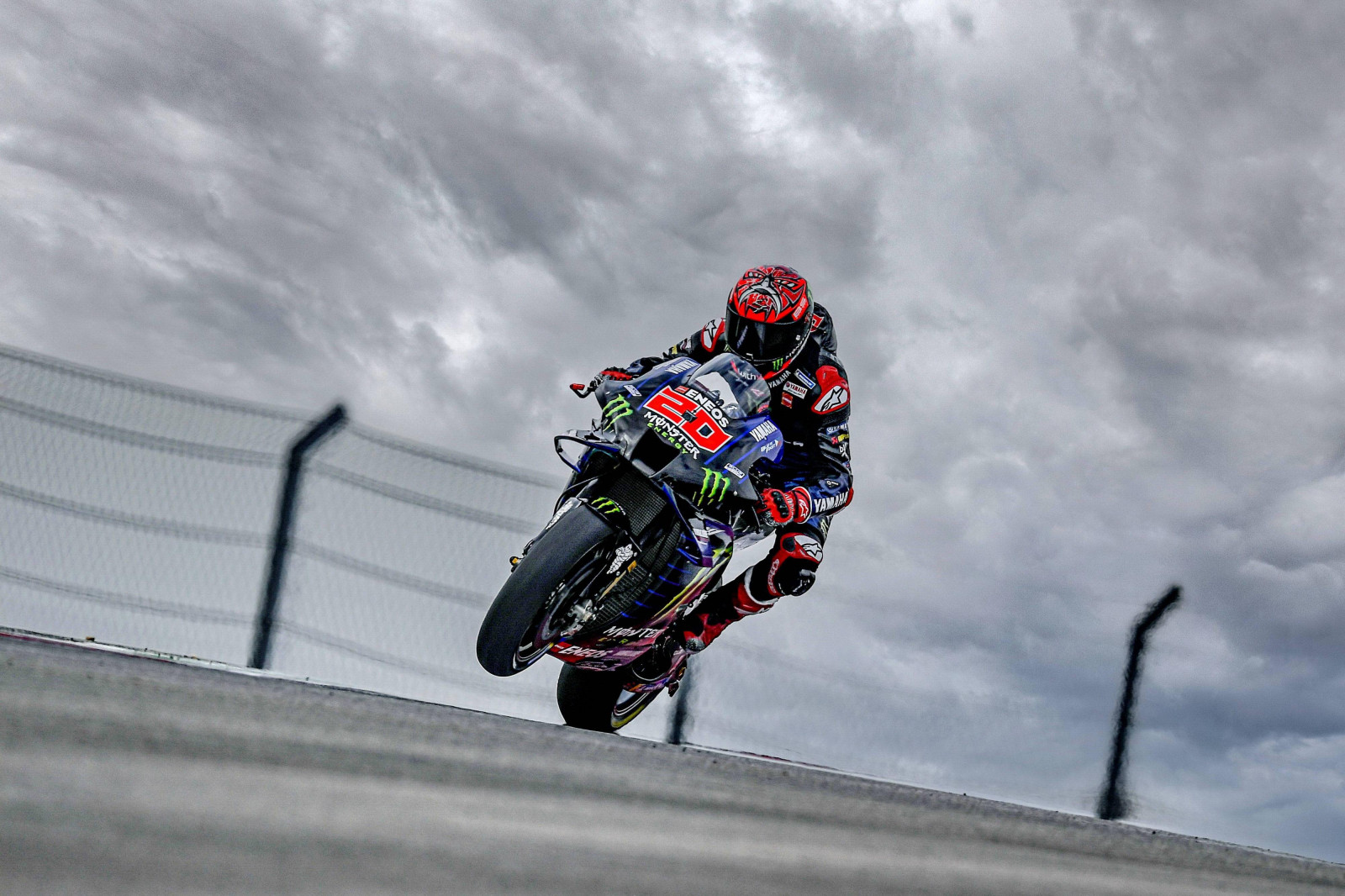 fabio quartrararo, Moto GP, รถจักรยานยนต์, Yamaha, พลังปีศาจ